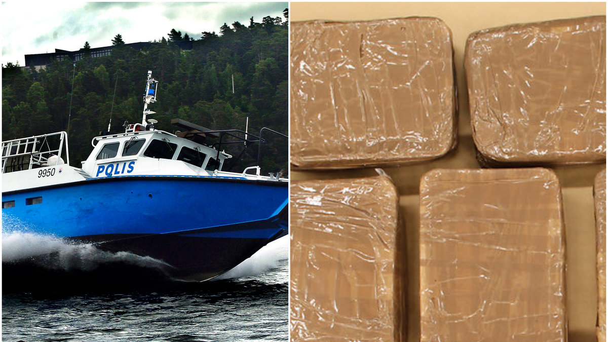 Kokainet som släpptes i havet av ett brasilianskt fraktfartyg skulle senare plockas upp av de fyra männen, men de tappade bort delar av det istället
